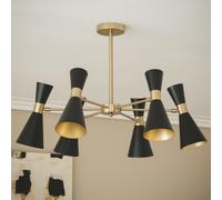 Plafonnier Aluminium 6 Spots Jigger