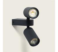 Plafonnier Aluminium Aritz 2 Spots