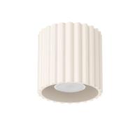 Plafonnier Aluminium Beige GU10 1 Aura