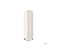 Plafonnier Aluminium Beige GU10 1 Karbon 20