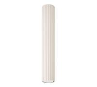 Plafonnier Aluminium Beige GU10 1 Karbon 40