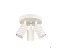 Plafonnier Aluminium Beige GU10 3 Karbon