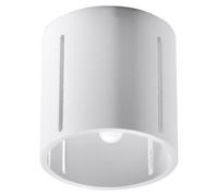 Plafonnier Aluminium Blanc G9 1 Inez