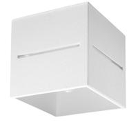 Plafonnier Aluminium Blanc G9 1 Lobo