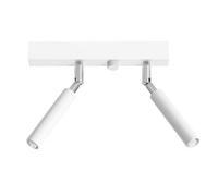 Plafonnier Aluminium Blanc G9 2 Eyetech