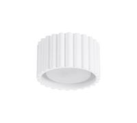 Plafonnier Aluminium Blanc Gx53 1 Aura