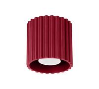 Plafonnier Aluminium Bourgogne GU10 1 Aura