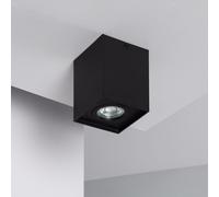 Plafonnier Aluminium Jaspe Noir