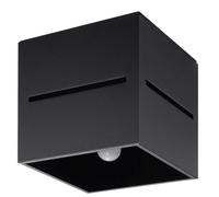 Plafonnier Aluminium Noir G9 1 Lobo