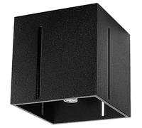 Sollux Lighting Pixar plafonnier 1x40 W noir SL.0400