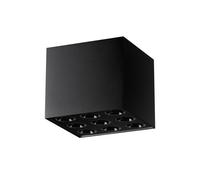 Plafonnier Aluminium Noir LED 9 Ozzy [EEK: D]