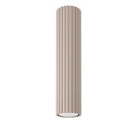 Plafonnier Aluminium Taupe GU10 1 Karbon