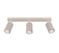 Plafonnier Aluminium Taupe GU10 3 Karbon