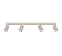 Plafonnier Aluminium Taupe GU10 4 Karbon