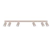 Plafonnier Aluminium Taupe GU10 6 Karbon
