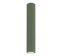 Plafonnier Aluminium Vert Olive GU10 1 Karbon 40