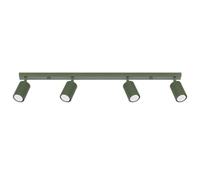 Plafonnier Aluminium Vert Olive GU10 4 Karbon Line