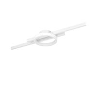 Plafonnier AMANDOLO LED 23,5W en aluminium et acier blanc 775x200x75mm