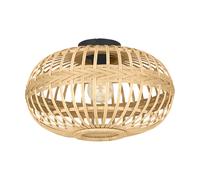 Plafonnier AMSFIELD E27 1X40W en acier noir D450mm