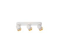 Plafonnier Andy 3xGU10 blanc + or ML9936