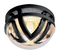 Plafonnier Anthracite IP54 Rond Moderne Luminaire D'Extérieur Entrée Balcon