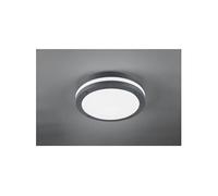 Trio-Leuchten Plafonnier extérieur Piave 676960142 LED 12 W détecteur de mouvement anthracite