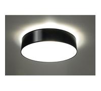 Plafonnier - ARENA - Moderne Loft - Noir - E27 - 4x60W - Design BOHO