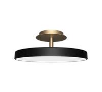 Plafonnier Asteria UP Plus, Modèle Moyen, Noir