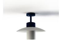 Plafonnier Aubanne N°2 depoli Bleu acier 065 - PRADIER 101004065