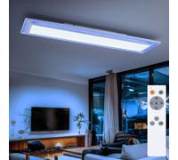 Plafonnier Aufbaupanel Lampe Salle à Manger Blanc Dimmable Tdc RGB LED