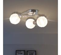 Plafonnier avec 3 Ampoules LED Lampe Suspendue Eclairage Salon Maison vidaXL