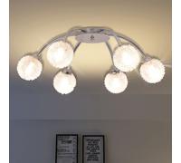 Plafonnier avec 6 ampoules LED G9 240 W lampe suspendue vidaXL