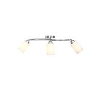 Plafonnier avec Abat-jour en Verre Lustre Lampe Suspendue Luminaire d'Intérieur Salon Chambre à Coucher Maison 3 289232