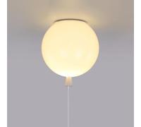 Plafonnier Ballon coloré à encastrer pour Chambre d'enfant, luminaire Moderne avec Cordon de Traction, luminaire Suspendu Globe pour Enfants