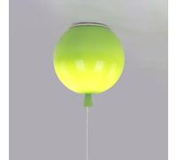 Plafonnier Ballon coloré à encastrer pour Chambre d'enfant, luminaire Moderne avec Cordon de Traction, luminaire Suspendu Globe pour Enfants