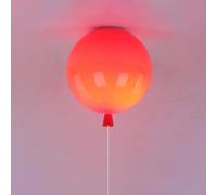 Plafonnier Ballon coloré à encastrer pour Chambre d'enfant, luminaire Moderne avec Cordon de Traction, luminaire Suspendu Globe pour Enfants