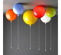 Plafonnier Ballon créatif, Lampe de Plafond Ballon colorée, décoration de Chambre d'enfant, plafonnier pour Chambre, allée de Maternelle, Interrupteur à Tirette