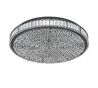 Plafonnier BALPARDA LED 4X5,6W en acier noir D605mm