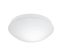 Plafonnier BARI-M IP44 E27 1X20W en matière synthétique blanc D275mm