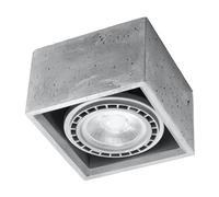 Plafonnier Béton Gris GU10/ES111 1 Quatro