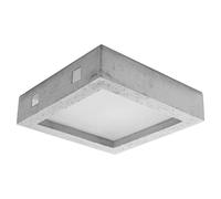 Plafonnier Béton Gris LED 1 Riza [EEK: F]