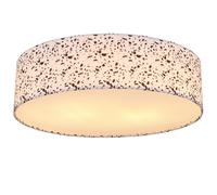 Plafonnier blanc à spots, éclairage design pour salle à manger, salon, cuisine, mosaïque optique 15353M