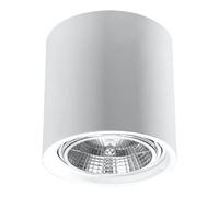 Plafonnier Blanc En Céramique Petit Ø 14,5 Cm Applique Spot Plafonnier Salon