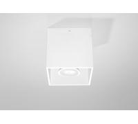 Plafonnier Blanc GU10 En Aluminium Spot D'Encastré Pour Couloir Salon GEO