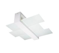 Plafonnier Bois Blanc E27 2 Feniks