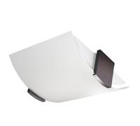 Plafonnier Bois Wengé/Blanc E27 2 Emilio