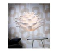 Plafonnier - CARLO MILANO - Nénuphar - Blanc - 28 X 55 cm - 3 ampoules - LED