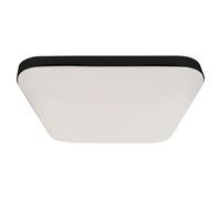 Plafonnier carré 33 cm LED 16W noir/blanc Nemo Milagro