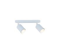 Plafonnier Chambre D'Enfant Bleu Clair L: 35 Cm Orientable Métal 2x GU10
