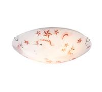 Plafonnier chambre d'enfant rose fille licorne Lampe de plafond pour enfants, métal, 2x E27 douilles, DxH 40x10 cm